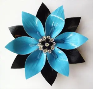 duct tape flower
