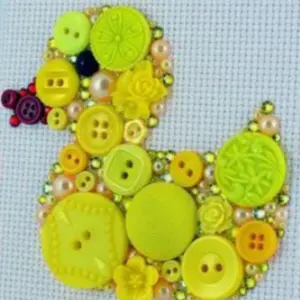 duck button craft