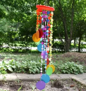 button wind chime