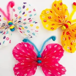 Cupcake Liner Butterflies