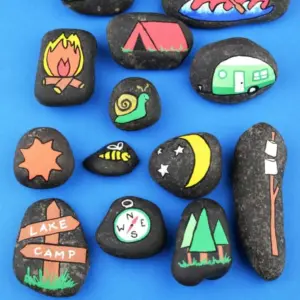 campfire story stones