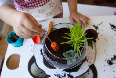 Plant crafts for kids