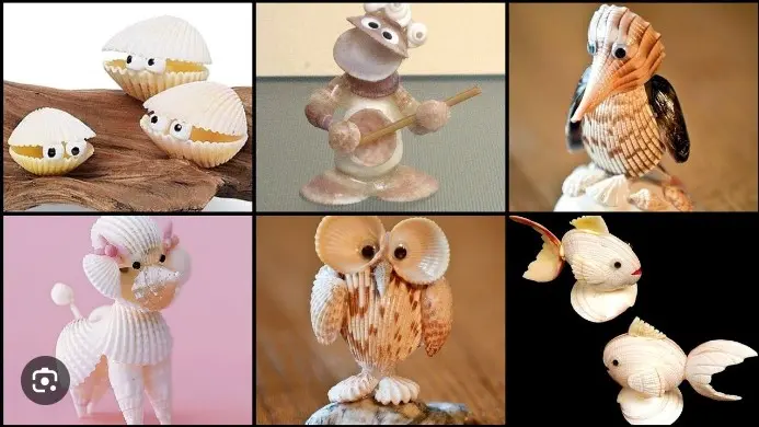 seashell animals