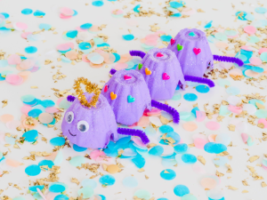Egg Carton Caterpillars