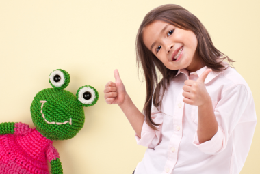Frog craft for kids