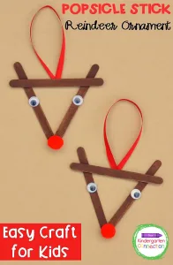Rudolph Popsicle Stick